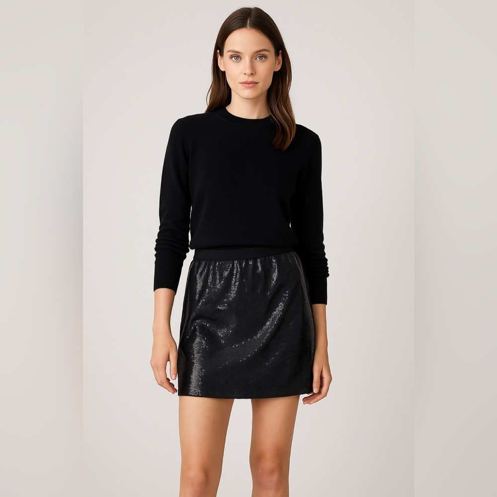 🖤Banana Republic Black Sequin Mini Pencil 🖤Skirt - Picture 14 of 16